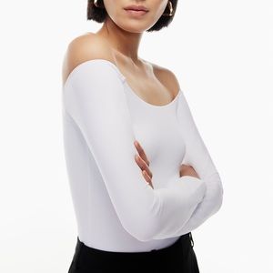 Babaton Contour Off Shoulder Longsleeve Bodysuit